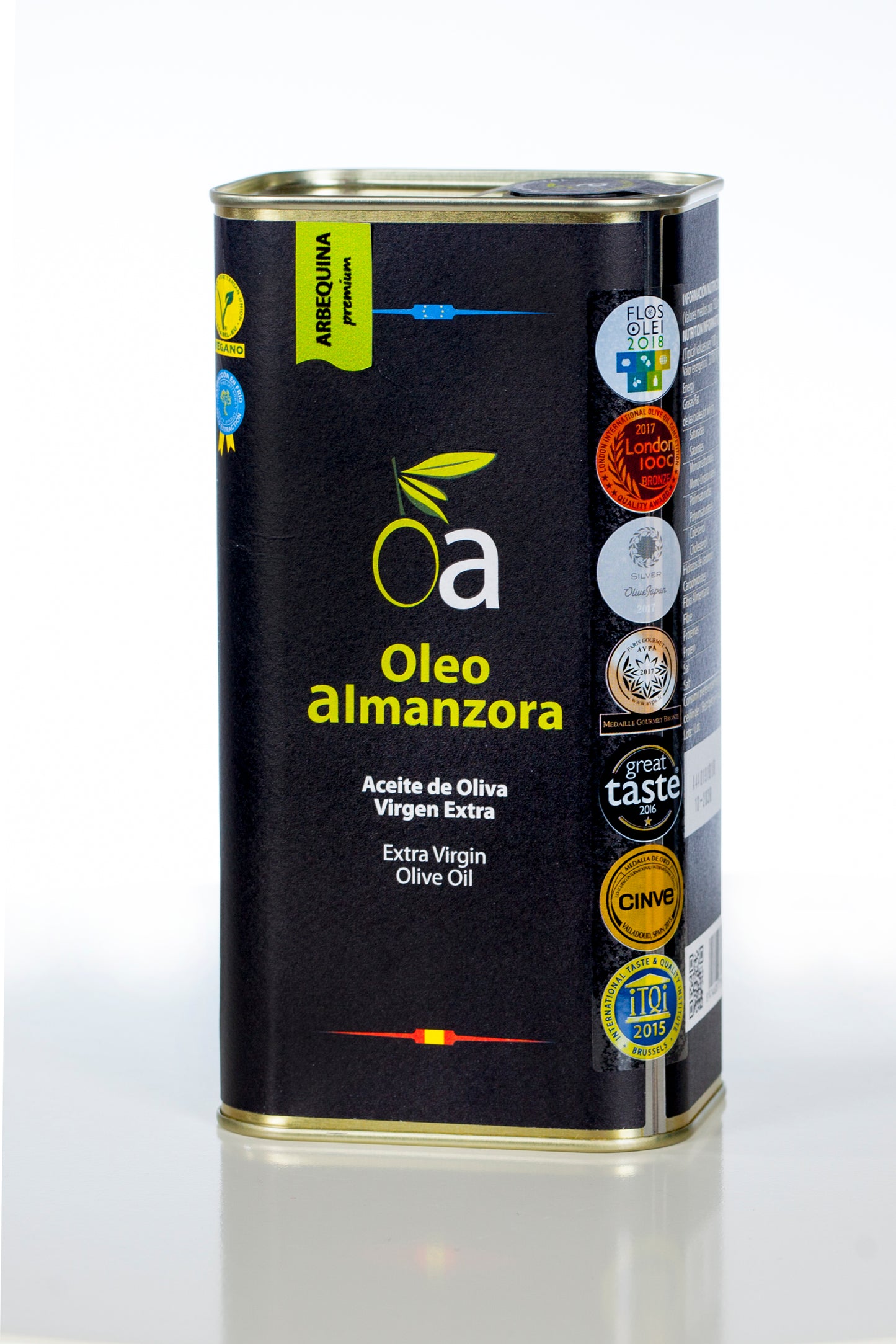 Extra Virgin Olivenöl (EVOO) - Arbequina Premium 1000ml