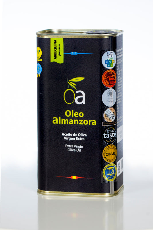 Extra Virgin Olivenöl (EVOO) - Arbequina Premium 1000ml