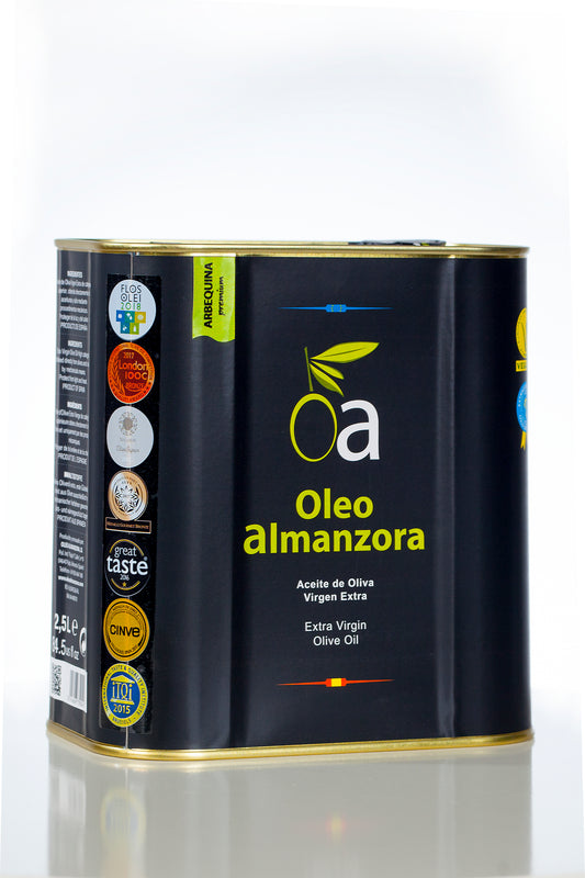 Extra Virgin Olivenöl (EVOO) - Arbequina Premium 2500ml